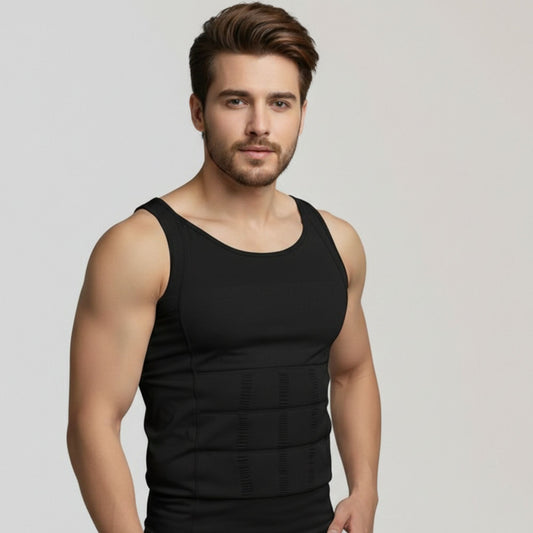 Men’s Slimming Body Shaper Vest – Instantly Flat Tummy & V-Shape Look