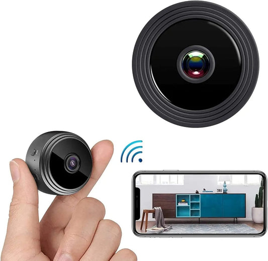 Keepinno Mini WiFi Hidden Camera – 1080P HD Spy Cam with Live Feed, Night Vision & Motion Detection